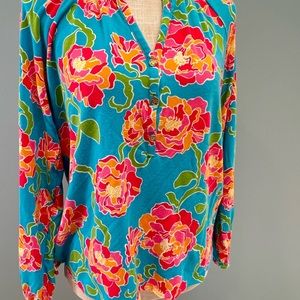 Lilly Pulitzer Medium cotton knit Elsa top